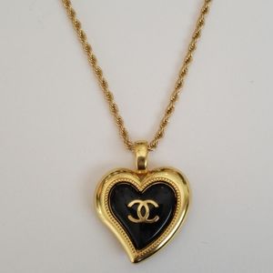Chanel Authentic Button Necklace